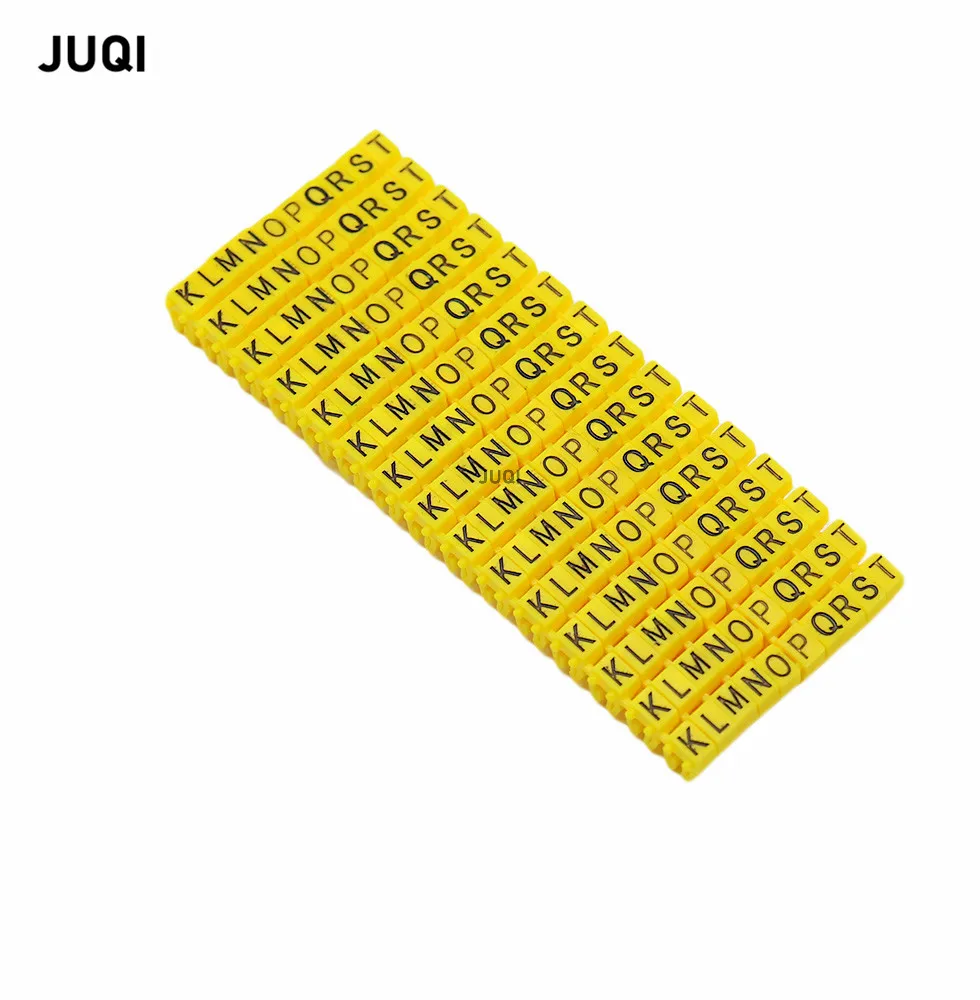 

Кабельные маркеры M-0 KLMNOPQRST 1,5-6 мм², 100 шт.