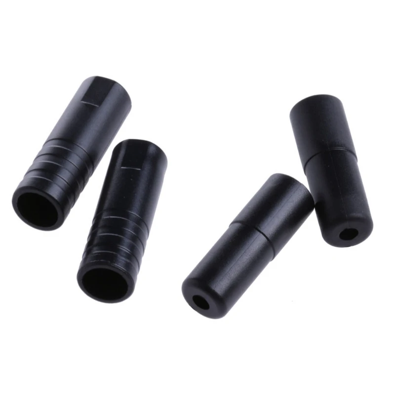 

100Pcs Shifts Cable End Cap, 4mm/5mm Bike Brake Cable Housing Ferrule End Cap R66E