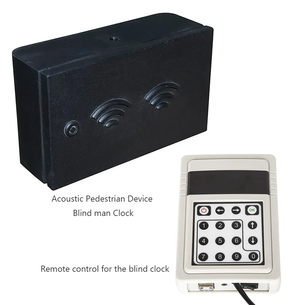 Доступные часы для звукового движения устройство пешеходного перехода с глупыми