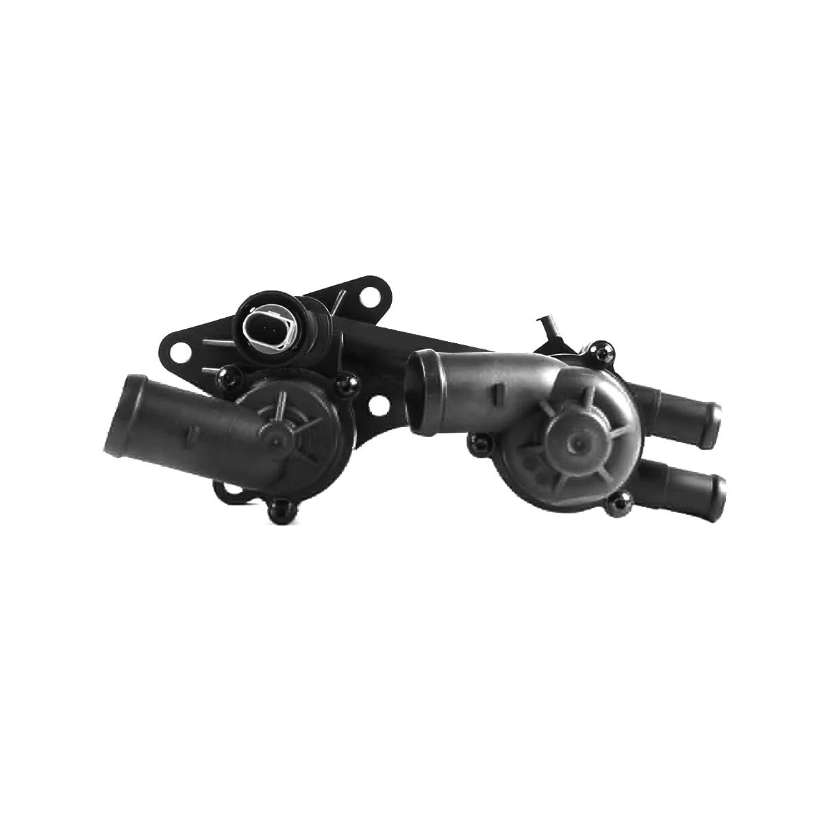 Двойной термостат охлаждающей жидкости в сборе для VW Polo 1 4/1.6L 2010-2022 Skoda Fabia 2009-2014