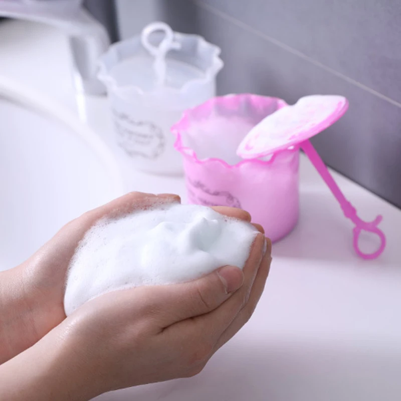 Портативный Милый Пенообразователь Для Очищения Лица Ручной Слоеный Крем-венчик