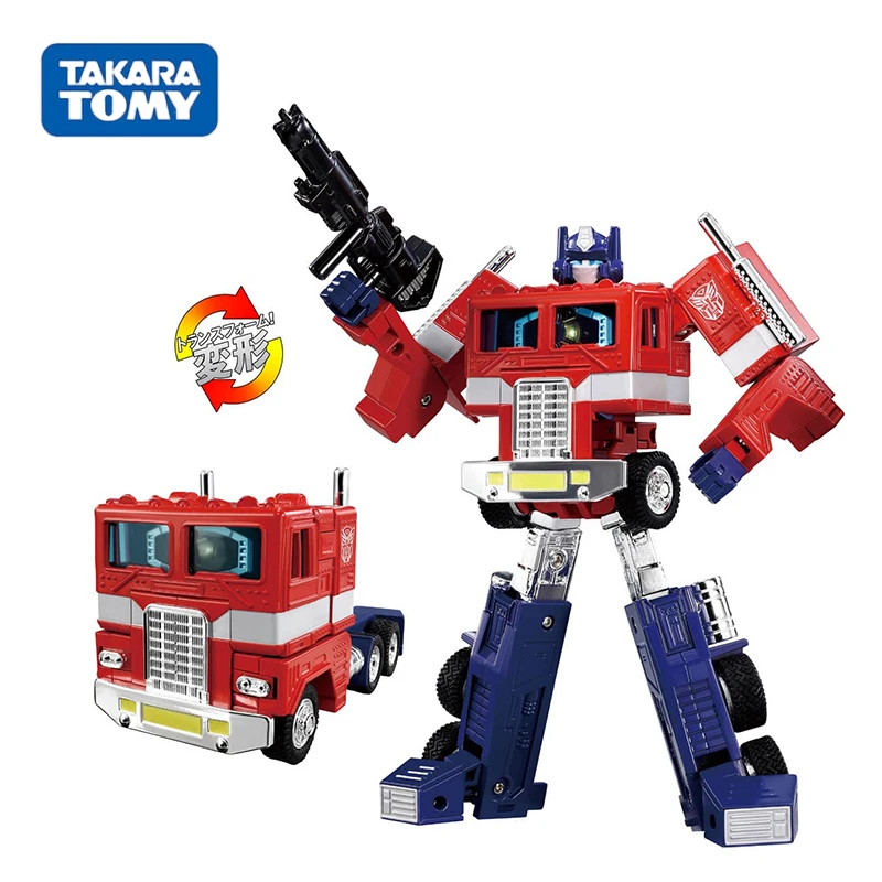 

Original Transformers TAKARA C-02 Optimus Prime G1 Anime Figure Action Figures Model Toys