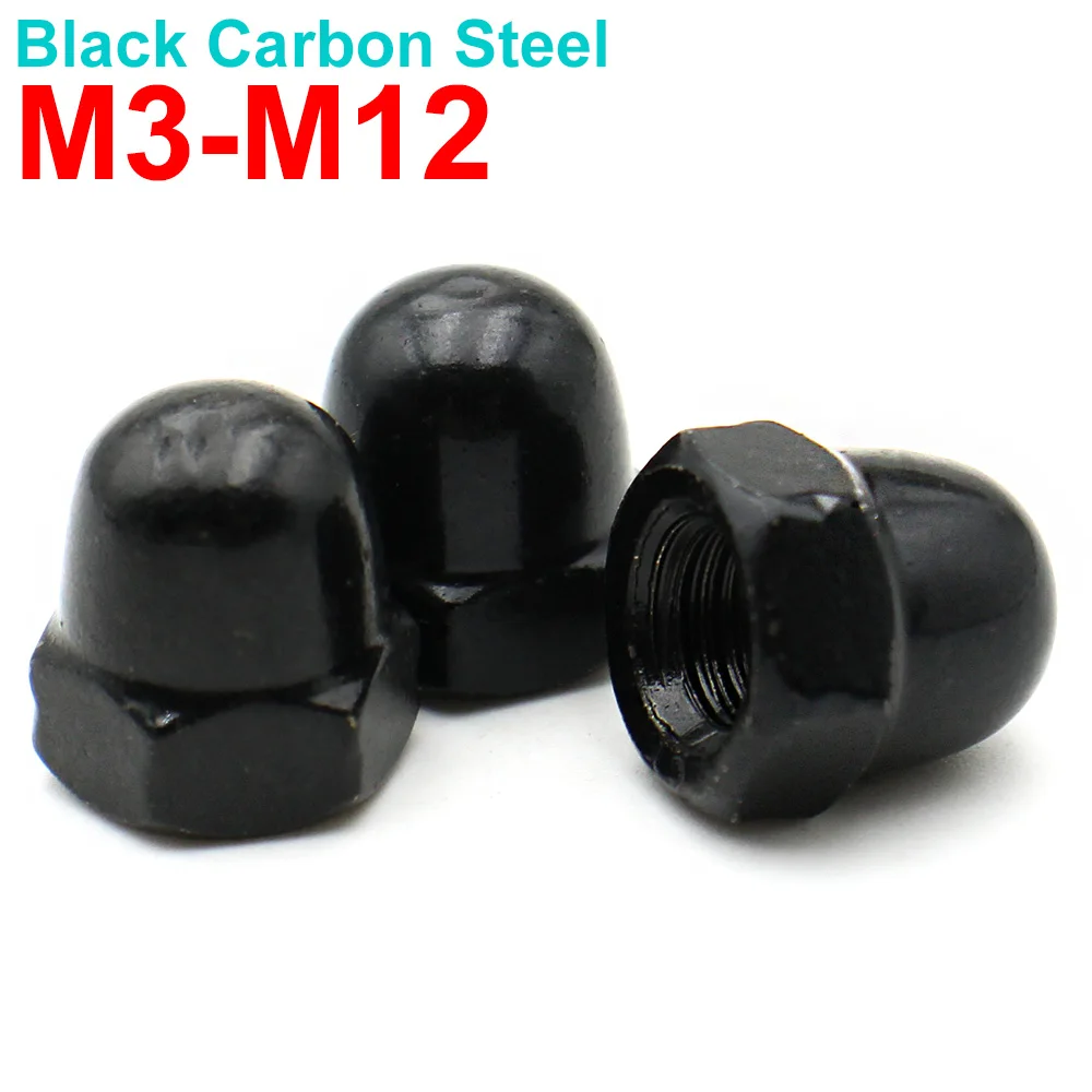

Zimir черные шестигранные гайки из углеродистой стали M3-M12