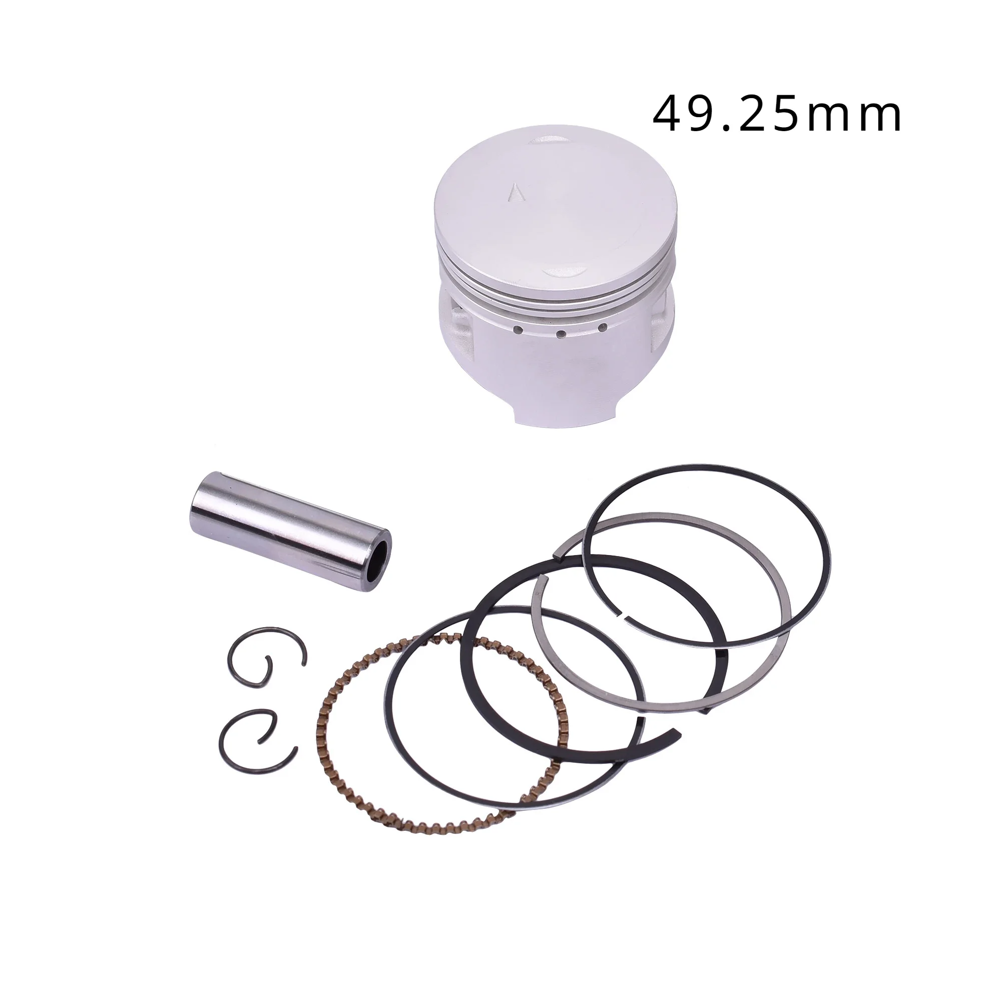 

Поршневые кольца для мотоцикла, 49 мм, 49,25 мм, 49,5 мм, 49,75 мм, 50 мм, STD ~ + 100, 125cc, для Yamaha YFM125S, гризли 125, 2004, YFM125, YFM 125