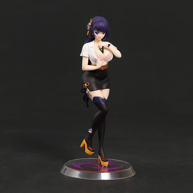 

Genshin Impact Raiden Beelzebul PVC Figure Toy Statue Doll Gift