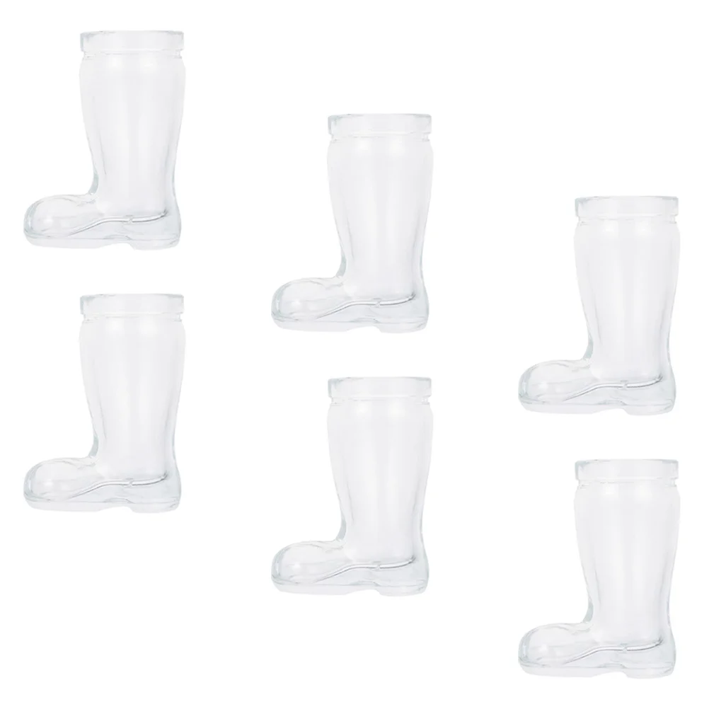 

Boot Glasses Beer Cup Cowboy Shot Mugcups Tiki Decorations Bar Cocktail Party Mini Goblet Beverage Drinking Shapeddrink