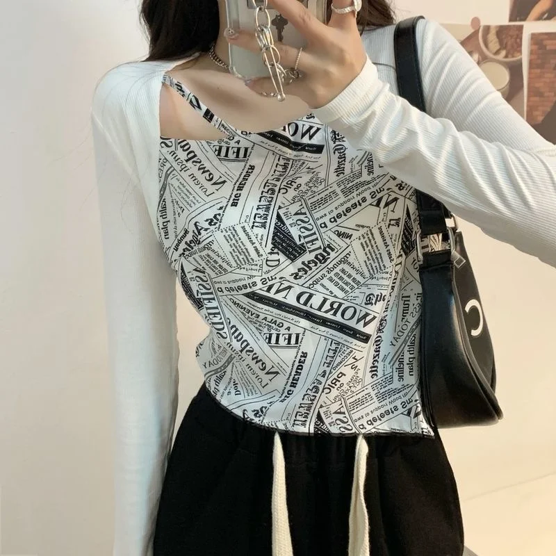 

Fashion Letter Printing Irregular