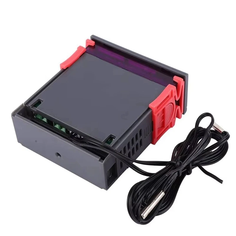 Двойной цифровой регулятор температуры STC-3008 два релейных выхода термостат