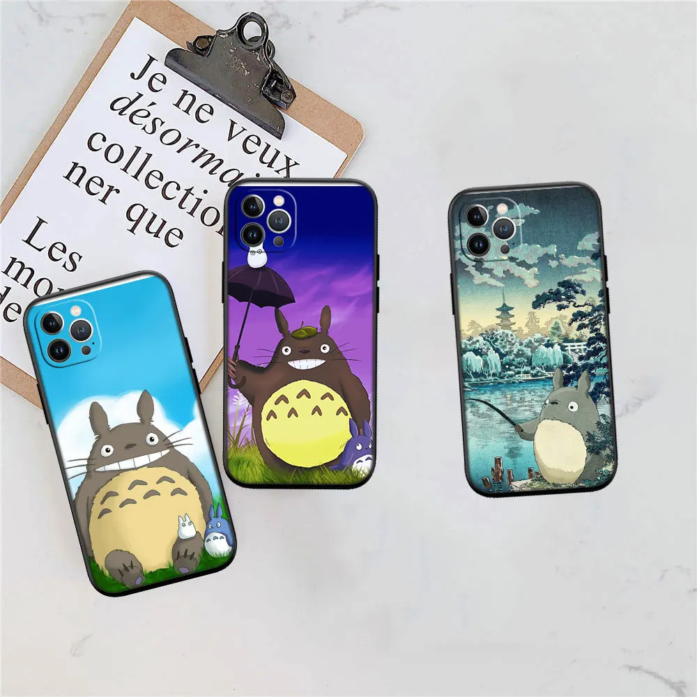 Мягкий силиконовый чехол T-Totoros для Huawei P10 P20 P30 P Smart S Z Y5P Y6P Y7A Y8P Y8S Y9A Y9S Lite Pro