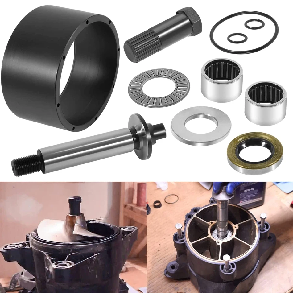 Complete Jet Pump Rebuild Kit and Impeller Removal Installation Tool Fit for 1994-2002 SeaDoo RFI GS GSI GSX GTI GTX HX SP SPI