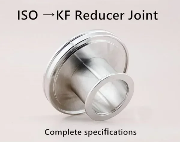 SS304 ISO63 к KF16 KF25 KF40 KF50 Фланец Вакуумный конический переходник зажим Быстрая