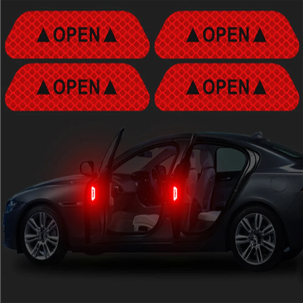 

Автомобильная открытая светоотражающая лента, предупреждающая для Peugeot RCZ 206 207 208 301 307 308 406 407 408 508 2008 3008 4008 5008