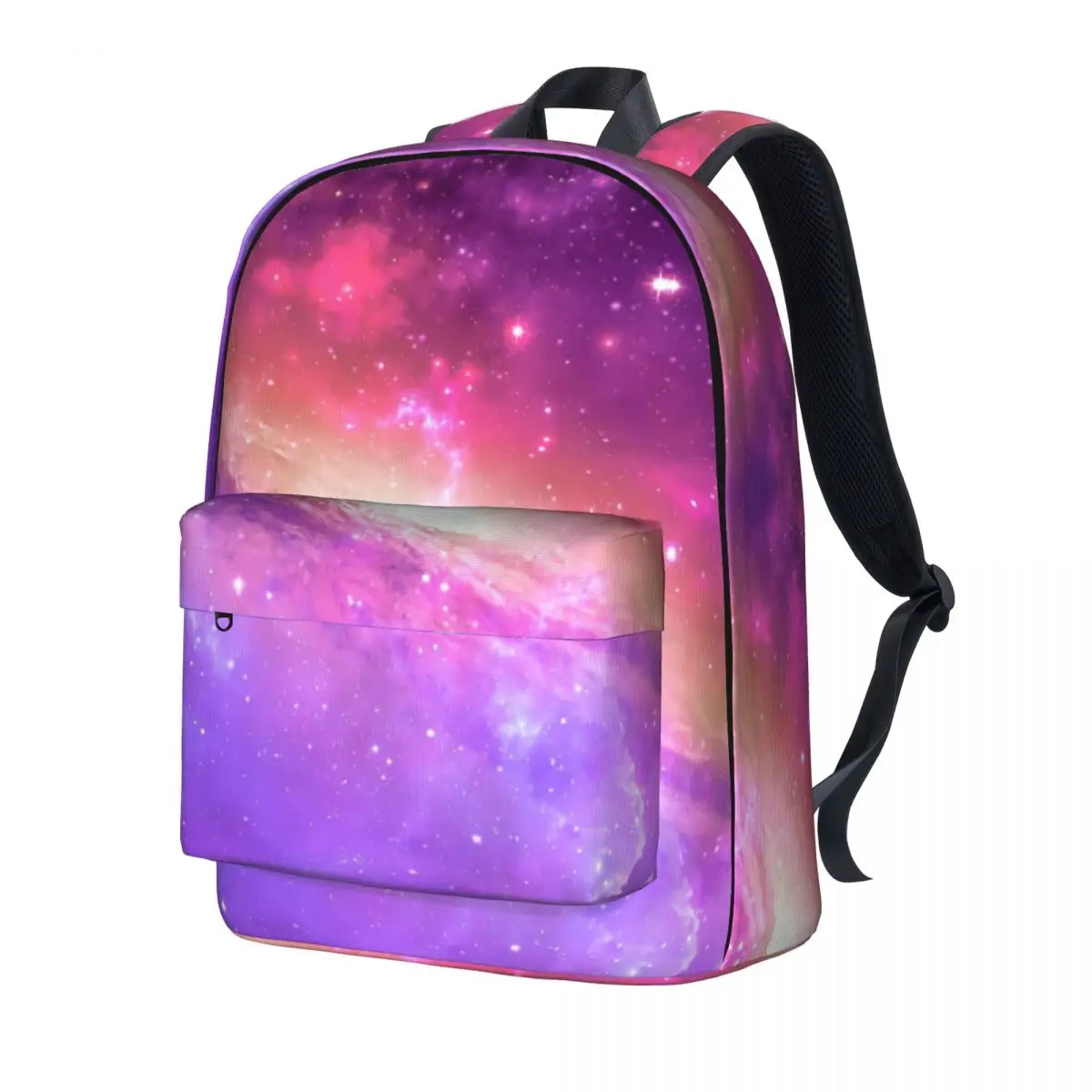 

Фиолетовый Галактический рюкзак с красочным принтом, дорожные рюкзаки для девочек, высококачественные легкие школьные ранцы, элегантный рюкзак