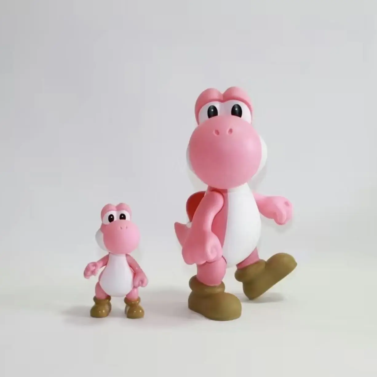Фото 2024, новая аниме-фигурка, серия Super Mary, игрушки, Mario Bros Yoshi, игровой орнамент, аниме-модель, кукла, коллекционный детский рождественский подарок №4