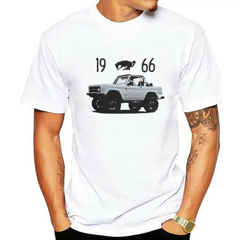 

1966 футболка унисекс с коротким рукавом Bronco