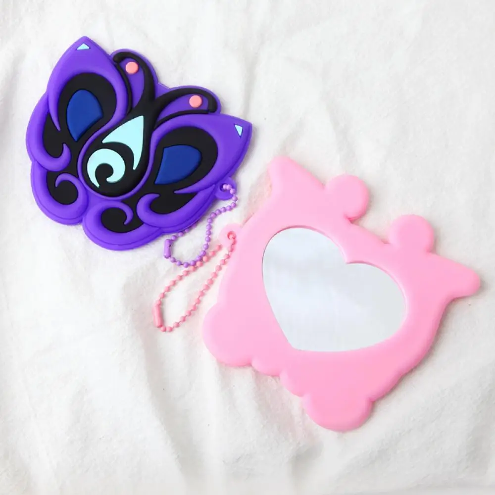 

Cartoon Fairy Mirror Creative Handheld Portable Makeup Mirror Bag Pocket Makeup Small Mirror Ladies Cute Cosmetic Mirrors