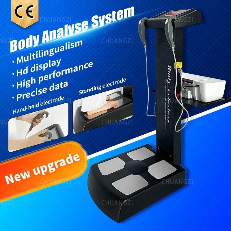 

Multifunctional Body Detection+Printing 2-in-1 Beauty Fat Analyzer Human Body Elements Analyzer Body Fat Calculator Machine