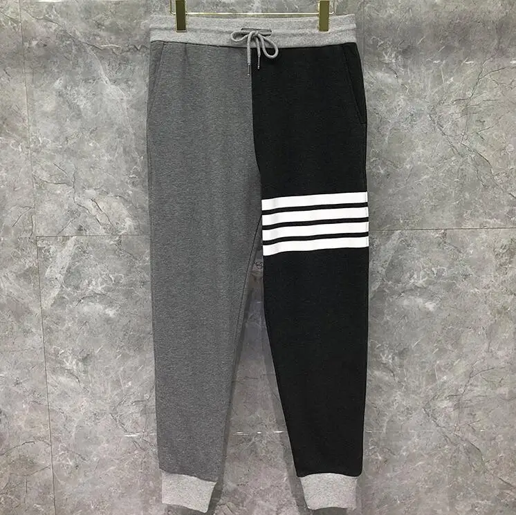 Man Pants New Sweatpants Trousers Men Women Panelled Casual Sports Track Suit Bottoms Patchwork Jogger Track Pants