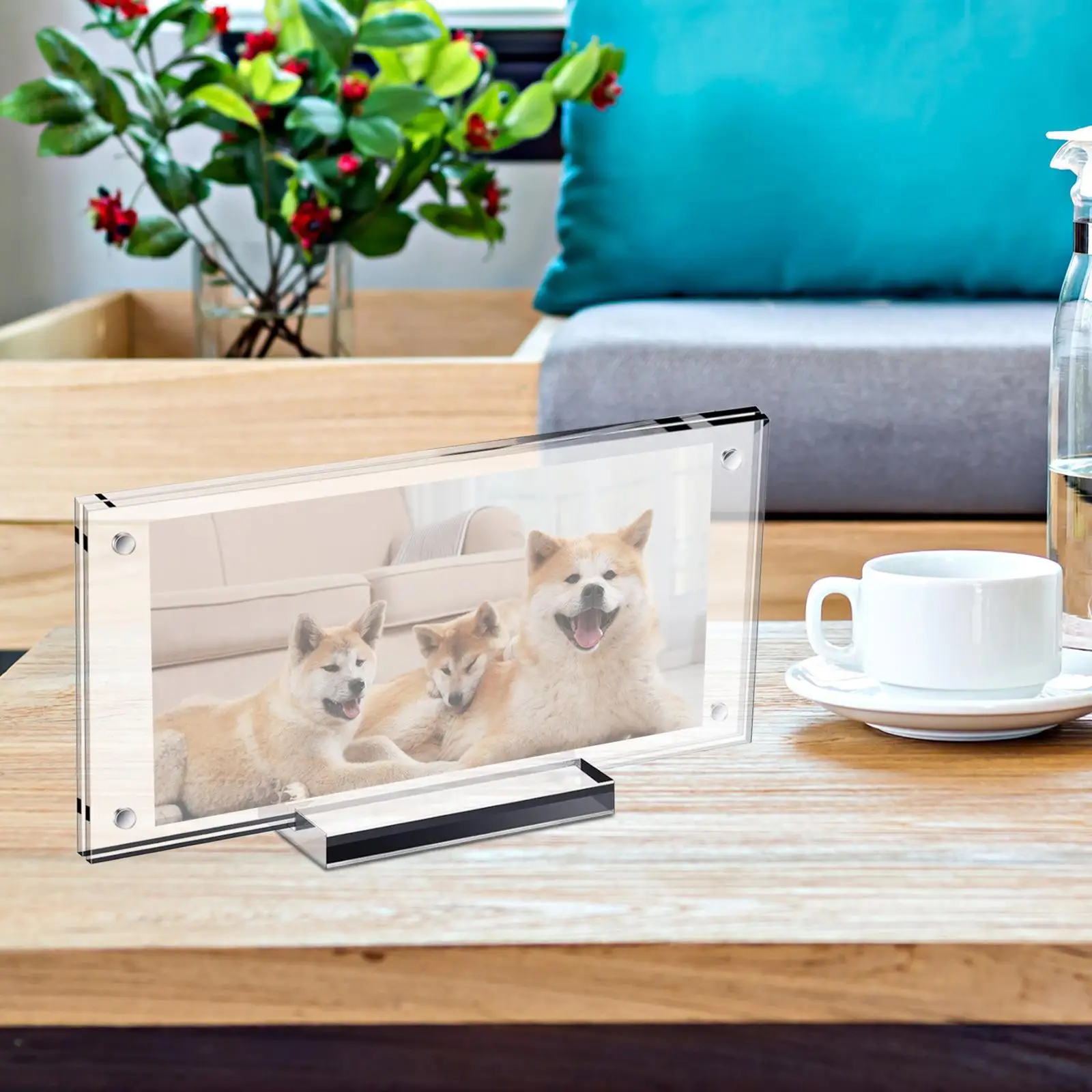 Держатель фоторамки для долларовых купюр с основанием Прочный износостойкий