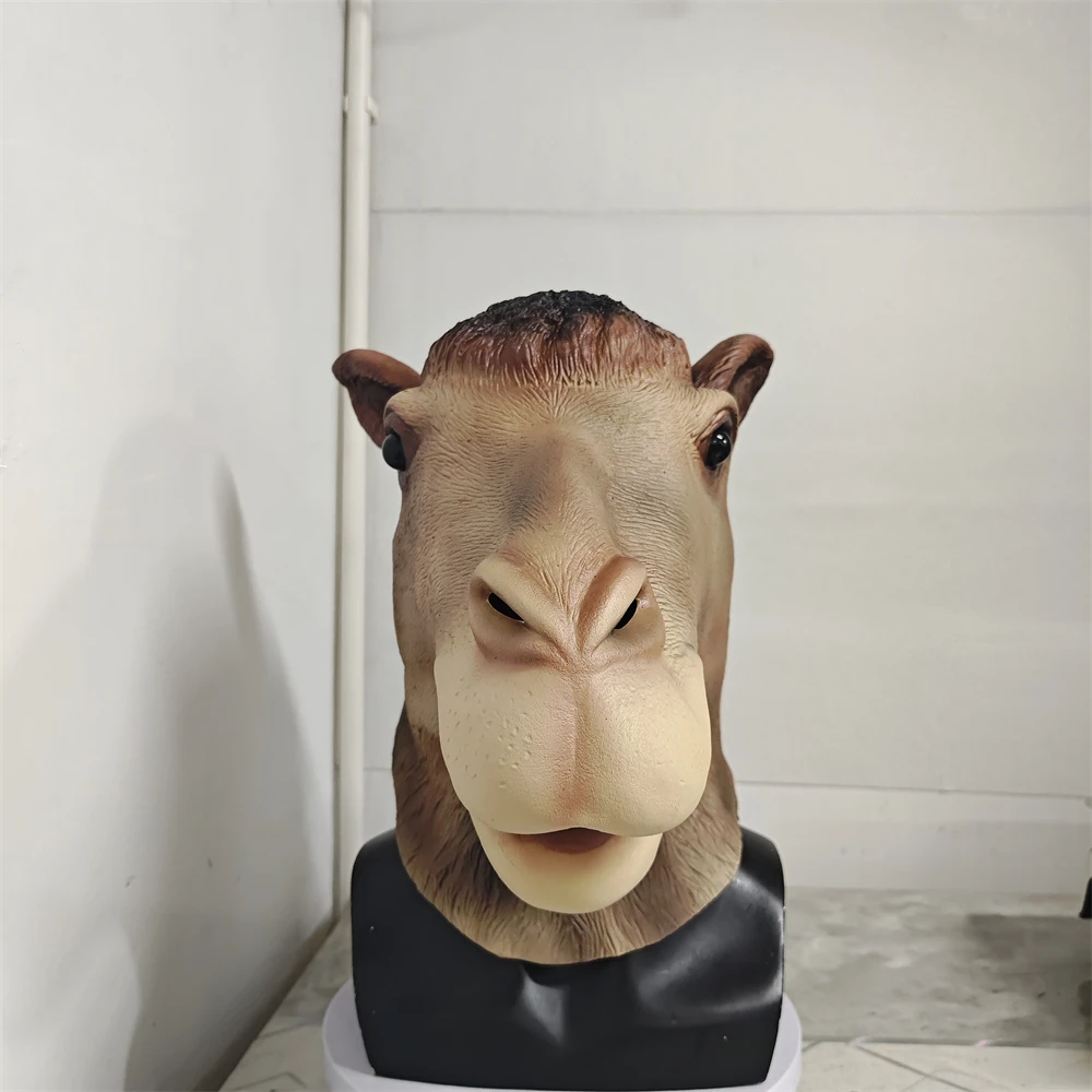 Маска верблюда с животными новинка реквизит костюм на Хэллоуин вечерние костюмы
