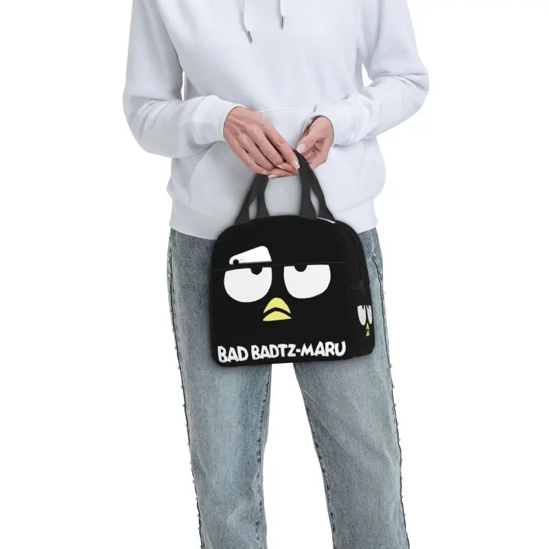 Портативный Ланч-бокс на заказ Bad Badtz Maru Face Женский герметичный охладитель
