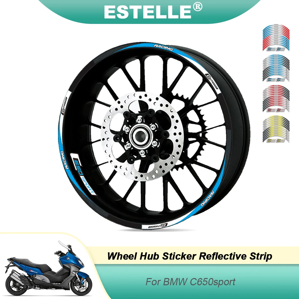 

Светоотражающие наклейки на колеса и шины для BMW C650 c650 Sport All Years