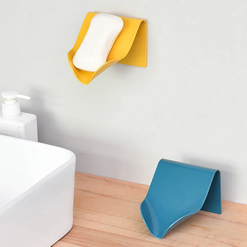 

Держатель для мыла и губки, настенная подставка для мыла, без сверления, аксессуары для ванной комнаты