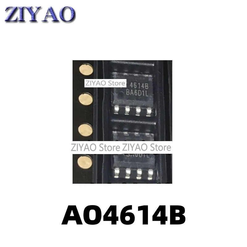 Плата высокого напряжения AO4614 AO4614B LCD, чип питания SOP-8, 8-контактный чип, 1 шт.