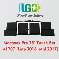 ugb new original a1820 battery for apple macbook pro 15 touch bar a1707 late 2016 mid 2017 year mlh32cha mlw82cha