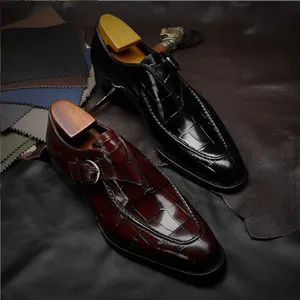 2022 Men's Shoes Luxury Leather Shoes Men's Low-Top Shoes Pointed Wedding Shoes Men Shoes Flats Casu