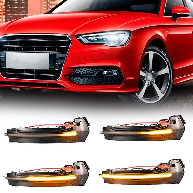

Пара СВЕТОДИОДНЫХ указателей поворота для Audi A3 S3 RS3 8 В, 12 светодиодных ламп, для зеркала заднего вида, светло-светильник свет, светодиодный кий дым, светодиодные лампы, автомобильные товары