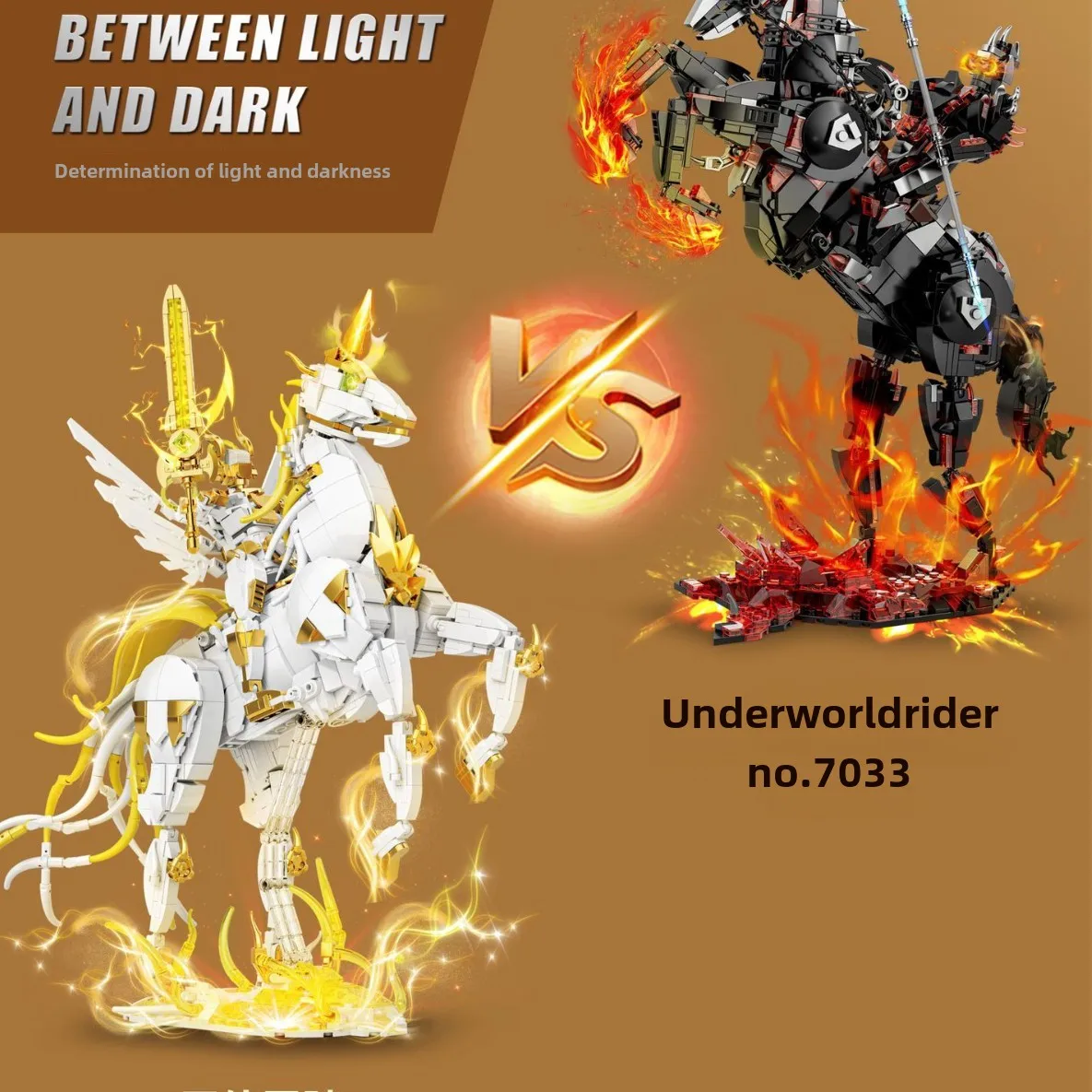Moc Angel Rider строительные блоки ангельский меч золотая боевая лошадь сделай сам