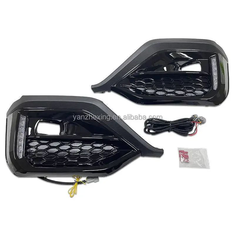 YZX автомобильные динамические светодиодные дневные ходовые огни указатель