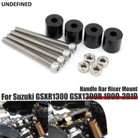 handle bar rise up 30mm bracket clamp kit for suzuki gsxr1300 gsx1300r gsx 1300 1999 2019 motorcycle handlebar riser aluminum