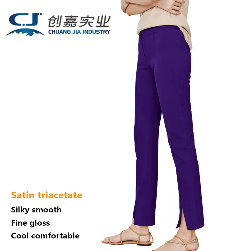 Светильник Роскошные атласные триацетатные женские весенне-летние девять