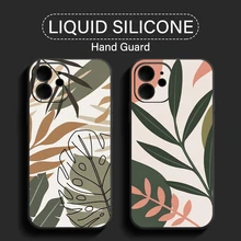 Phone Case For Funda iPhone 11 12 13 Pro Max 13 12 Mini X XR XS Max 5 6 7 8 Plus Coque Etui Silicone Cover Celular Black