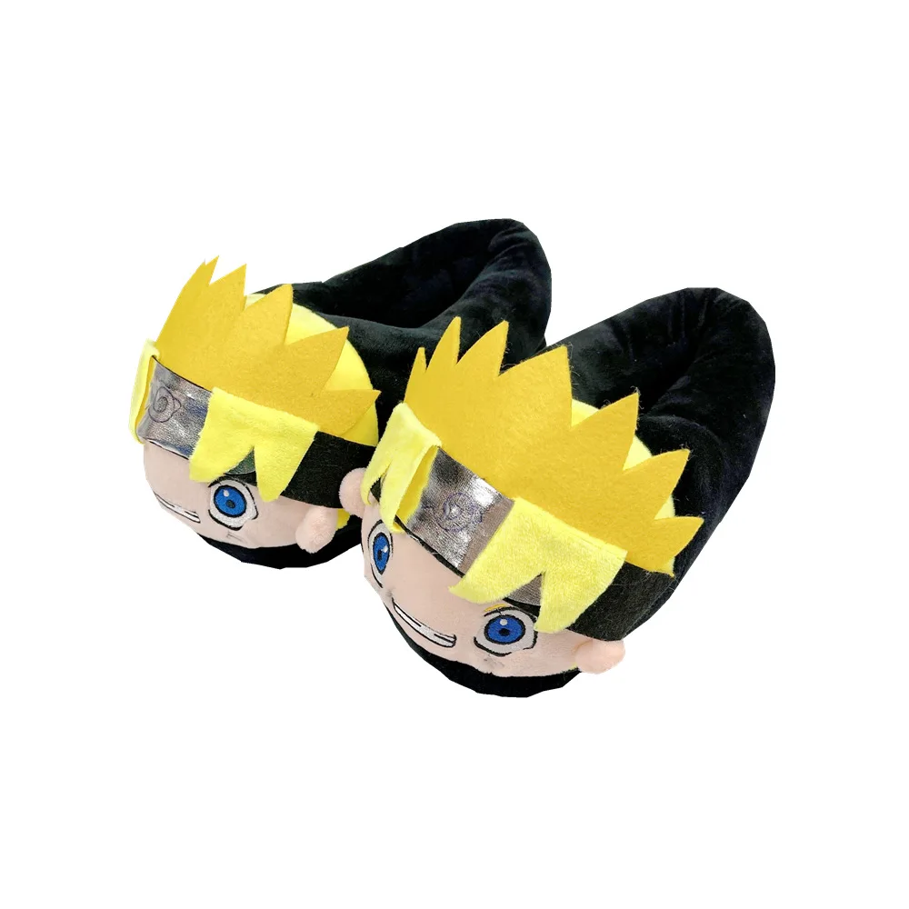 Naruto Uzumaki Slipper Anime Cosplay Costume Shoes Men Women Couple Indoor Home Winter Warm Slipper Gifts