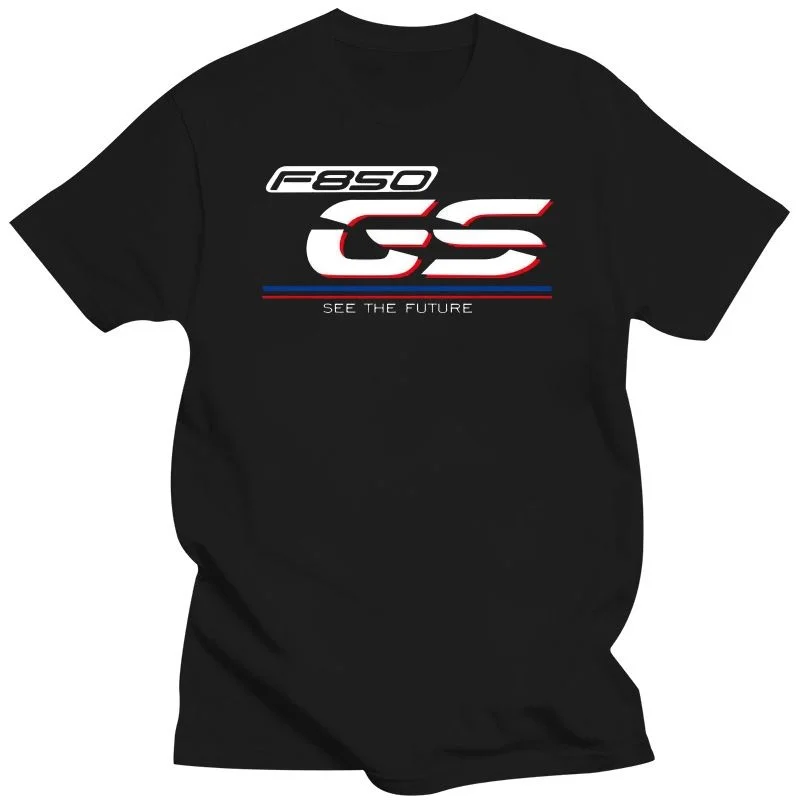 

New F850Gs F850 Gs Motorcycle Good Quality Cotton T Shirt Men O-Neck Casual Print T Shirt Business
