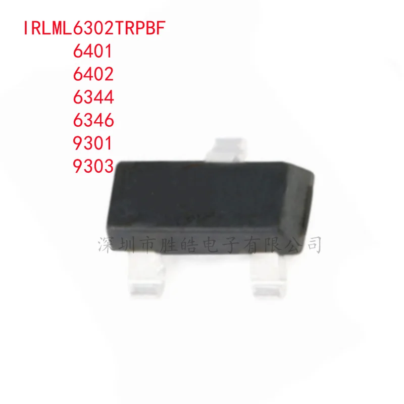 

(10PCS) SOT-23 IRLML6302TRPBF / IRLML6401 / IRLML6402 / IRLML6344 / IRLML6346 / IRLML9301 / IRLML9303 SMD Integrated Circuit