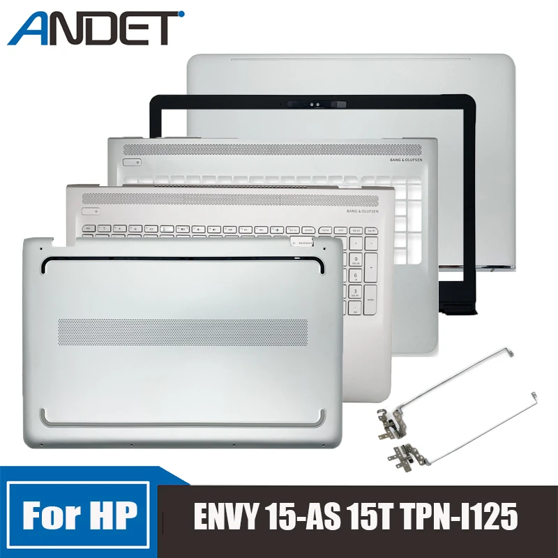 

New For HP ENVY 15-AS 15T TPN-I125 Lcd Back Cover Rear Lid Bezel Keyboard Palmrest Upper Case Bottom Shell Laptop Accessories