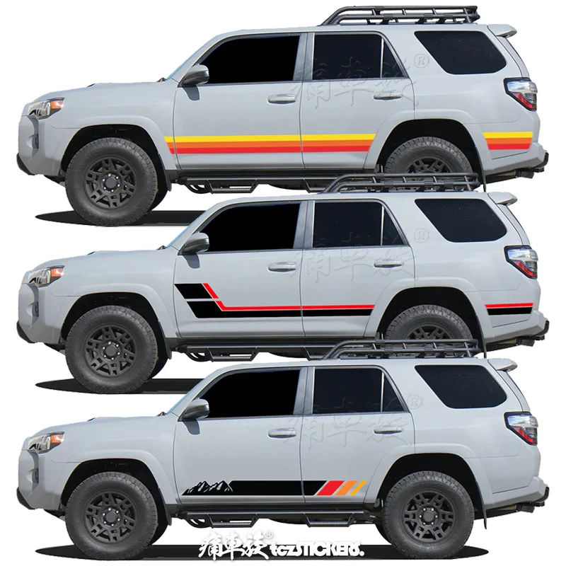 Автомобильная Наклейка для Toyota 4runner body внешняя Настройка Спортивная наклейка