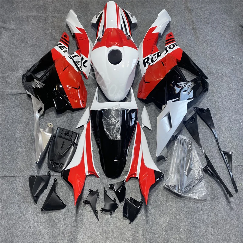 

Red black white motorcycle Fairing For CBR600RR F5 2009 2012 CBR600RR F5 09 12 Injection Bodywork Set Painted Complete Parts