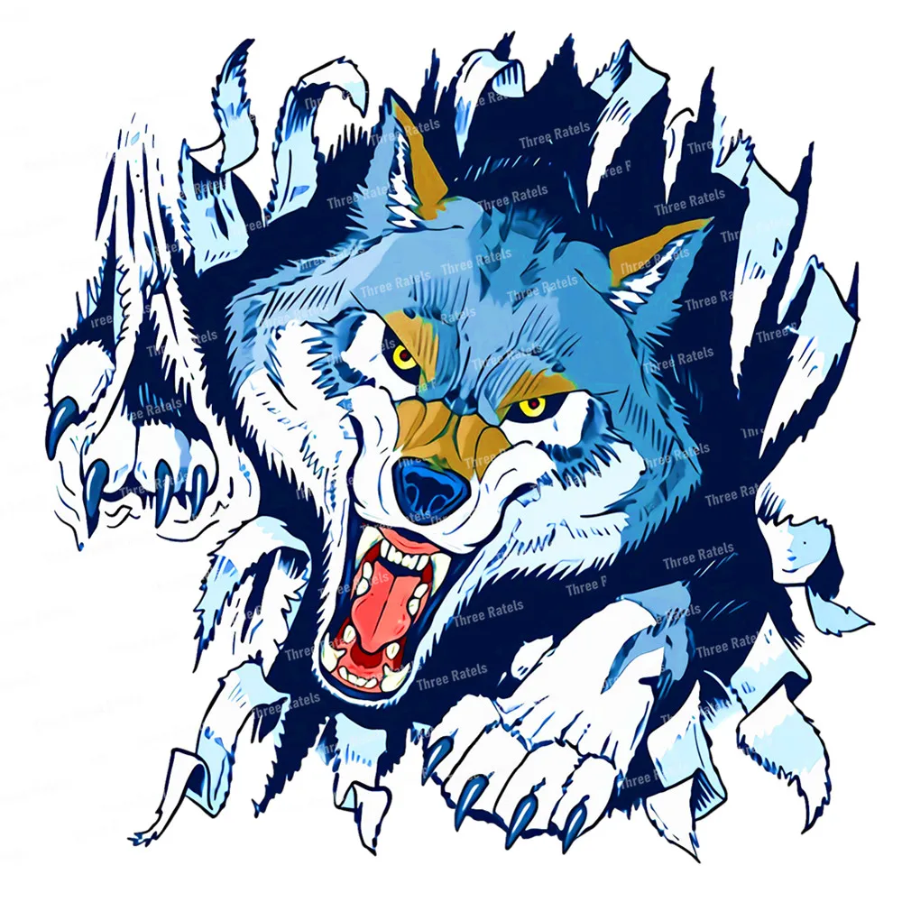 стикеры волков. наклейка волк. стикер. стикмр волка. наклейки волк 085.