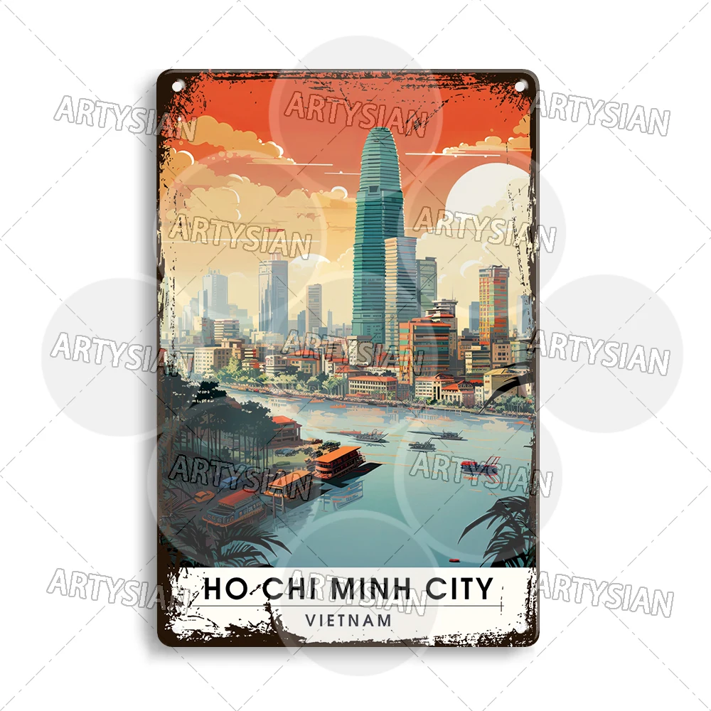 

Металлический знак для путешествий ARTISIAN