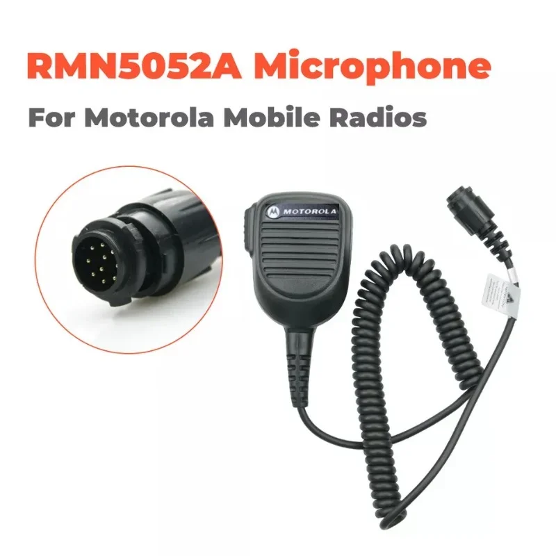 Фото Ручной динамик с микрофоном RMN5052 RMN5052A для Motorola Motorola XPR5350 XPR5550E XPR5380 XPR4350 XPR4500 XPR4550 DM4400 DM4600 Радио №3
