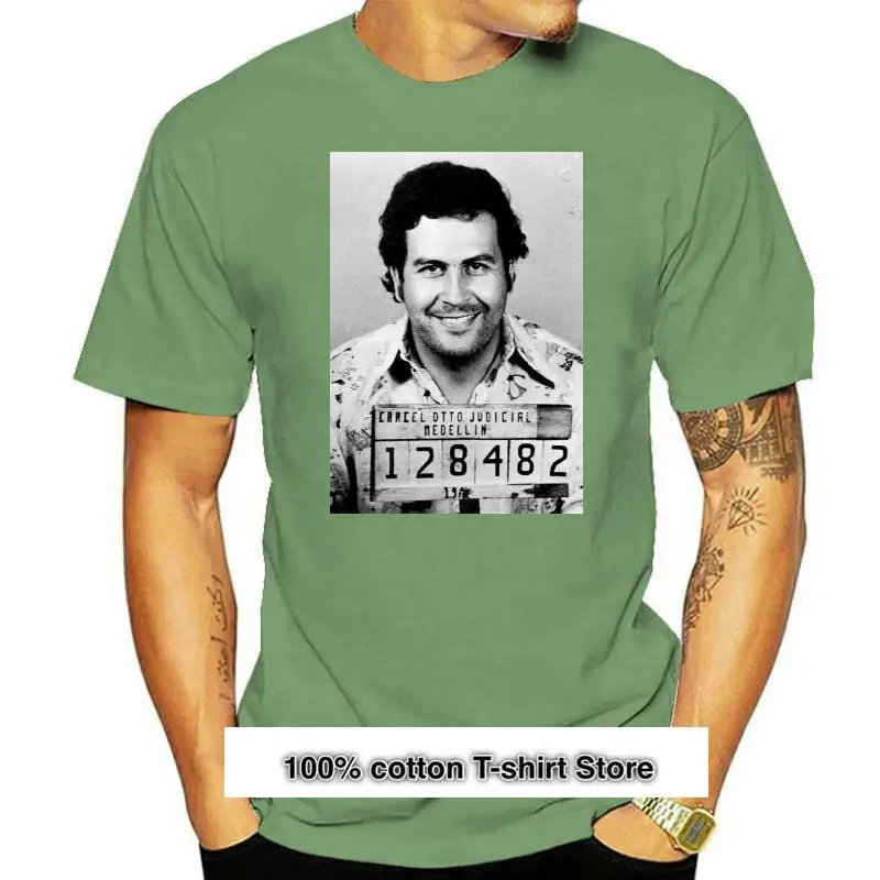 

Camiseta de PABLO ESCOBAR, MUGSHOT