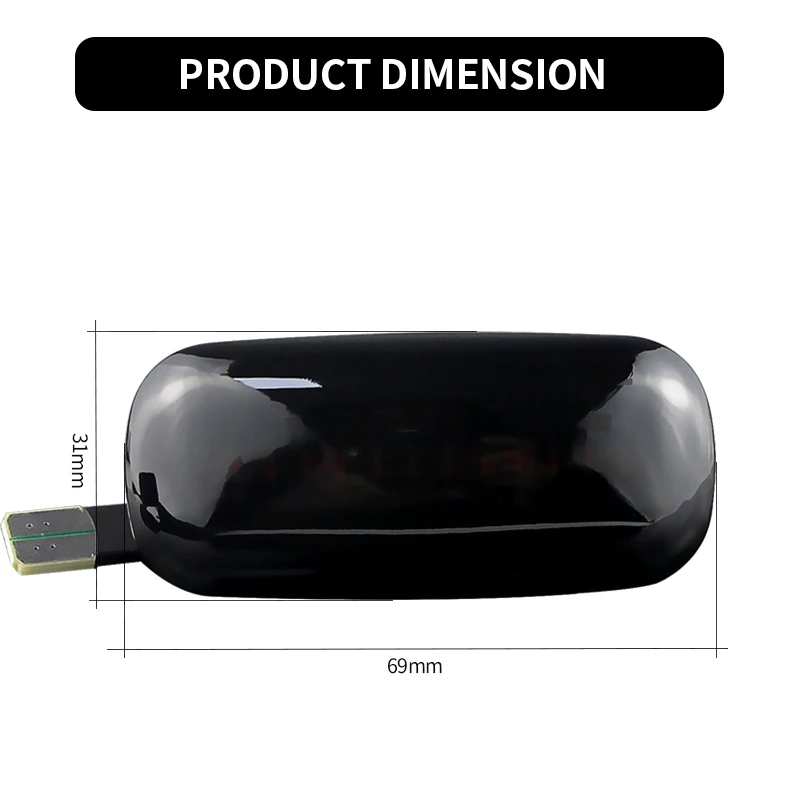 2 шт. боковой указатель поворота для Audi A6 S6 RS6 C7 2005-2011 00-2005 OEM #:8E0949127