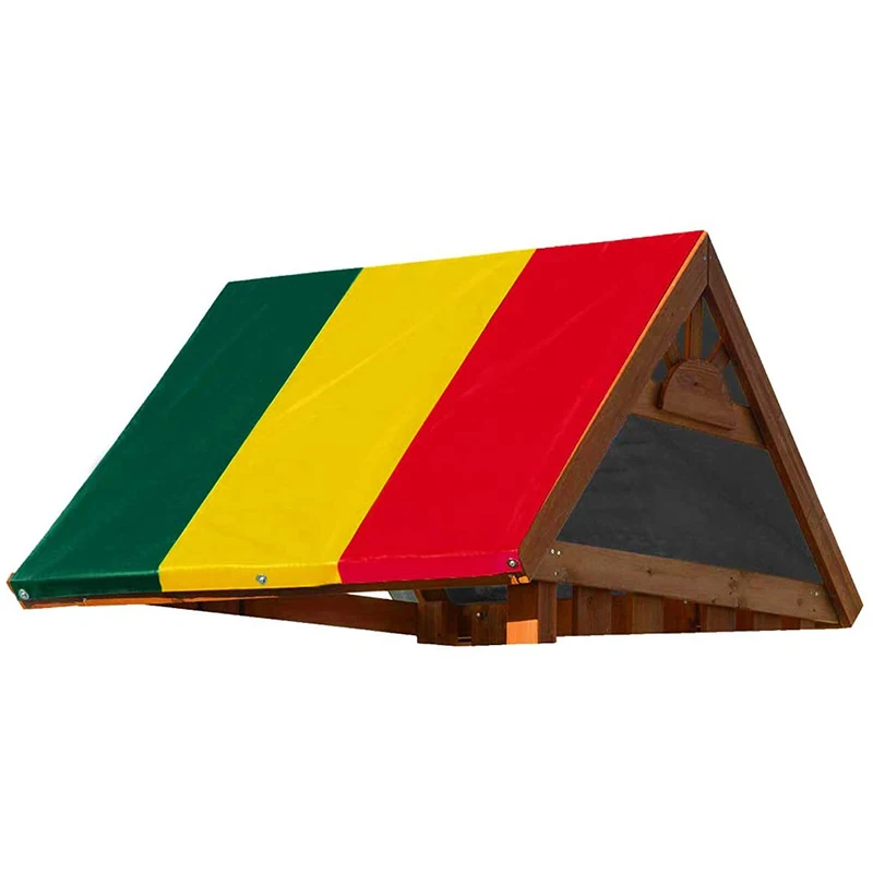 

52 inch x 90 inch Swing Set Replacement Tarp for Play Set Outdoor Multi-Color