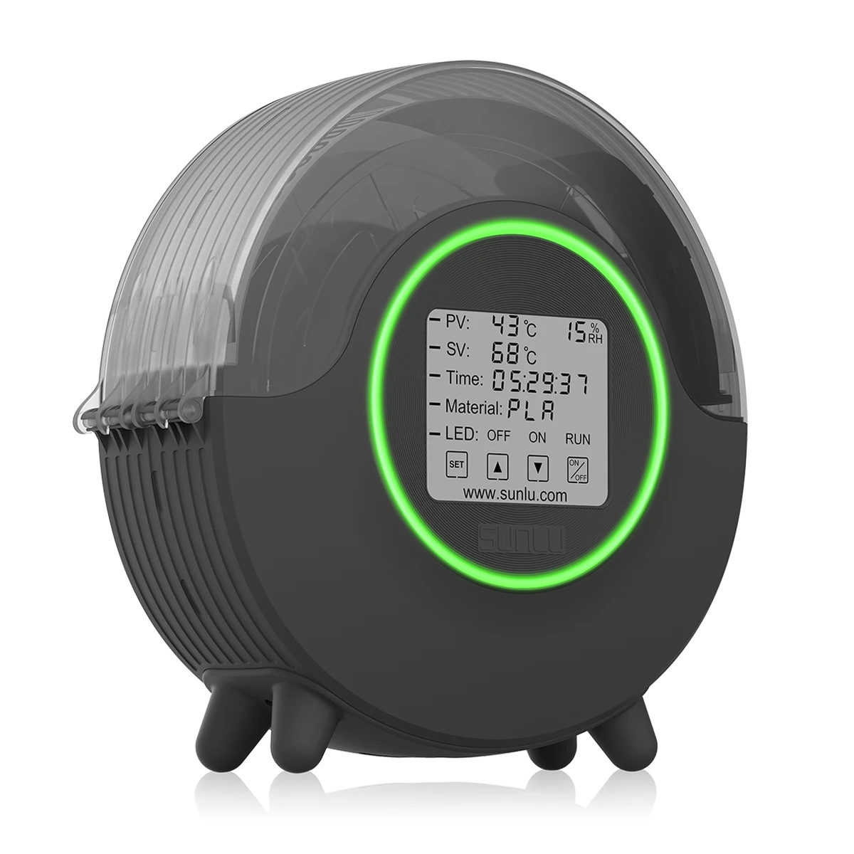 

Сухая коробка SUNLU Filadryer S2, Модернизированная, экономичная сухая машина, 360 °, сухая нить, держатель, двойной нагреватель FDM