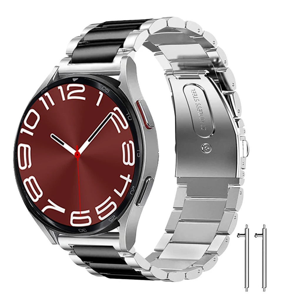 

20 22mm For Samsung Galaxy Watch 42 46mm galaxy watch 3 45mm 41mm Active 2 40mm 44mm Stainless Steel For Amazfit Bip GTR straps